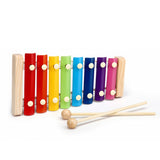 Wooden Xylophone Musical Instrument 8 Tones Toys Multicolor For Children Kids Baby