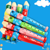 6-Hole Wooden Kid Flute Musical Instrument