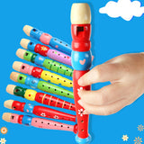 6-Hole Wooden Kid Flute Musical Instrument