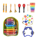 19PCS Percussion Musical Instruments Set