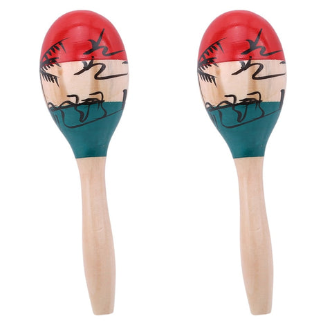 1 Pc Wooden Maracas