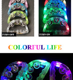 Hand Held  Led lights Tambourine Bell