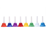 8-Note Metal Colorful Handbell