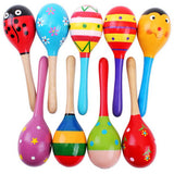 1pcs Colorful Wooden Maracas