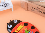 8-Note Musical Instrument Toys Percussion Kids Music Cute Cartoon Inset Beetle Baby Early Learning Educational Toys Children