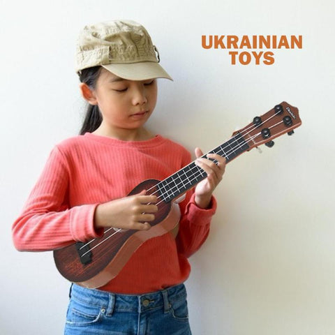 Classical Simulation Wood Grain Ukelele Guitar