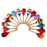 Colorful Wooden Maracas