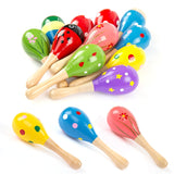 1Pcs Kids Mini Colorful Wooden Maracas