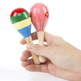 1Pcs Kids Mini Colorful Wooden Maracas