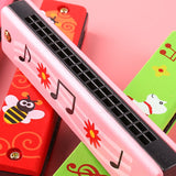 16 Holes Double Row Wooden  Wind