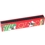 16 Holes Double Row Wooden  Wind