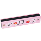 16 Holes Double Row Wooden  Wind
