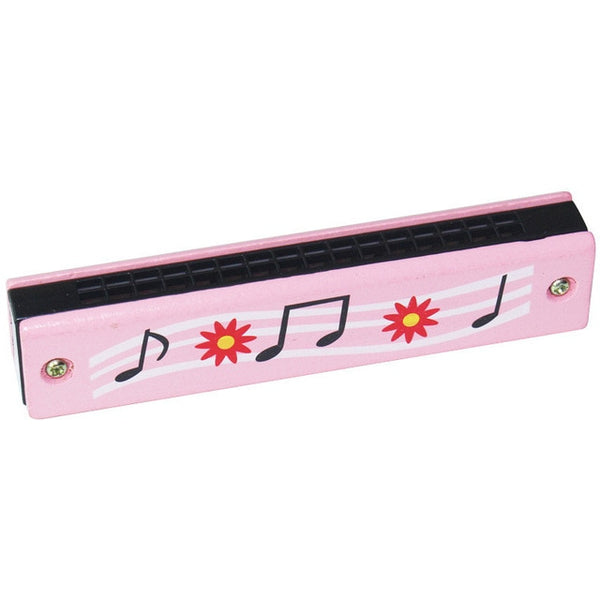 16 Holes Double Row Wooden  Wind