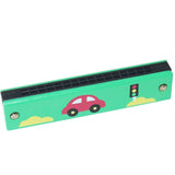 16 Holes Double Row Wooden  Wind