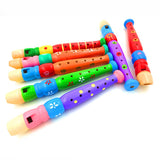 6-Hole Wooden Children  Wind Instruments