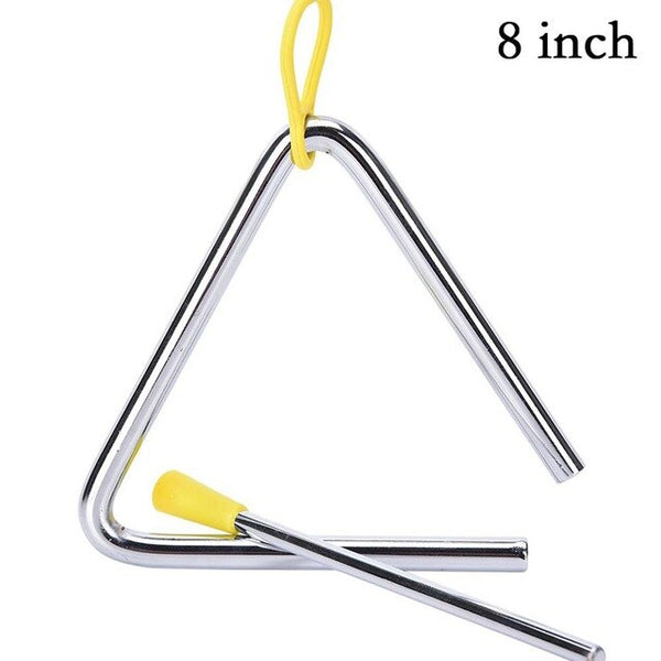 1pc 4/5/6/7/8/Inch Triangle Orff Musical Instruments