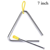 1pc 4/5/6/7/8/Inch Triangle Orff Musical Instruments