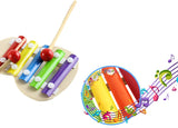 Toys Kids Educational Wooden Toys for Children Early Learning Baby Teaching Materials Games Xylophone Musical Toy