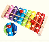 Music Instrument Toy Wooden Frame Style Xylophone Children Kids Musical Funny Toys Baby Educational Toys Gifts