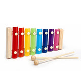 Wooden Xylophone Musical Instrument 8 Tones Toys Multicolor For Children Kids Baby