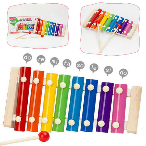 Kid Baby Children Wooden Musical Instruments Xylophone Developmental Toy Toy Musical Instrument