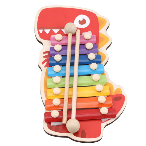 Baby Animal Xylophone Toys Children Early Music Instrument Toy Hand Knock Music Instruments Piano Baby Educational Toys Gift