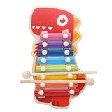 Baby Animal Xylophone Toys Children Early Music Instrument Toy Hand Knock Music Instruments Piano Baby Educational Toys Gift