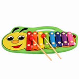 Children's Wooden Musical Instrument Toy Aniaml Xylophone Eight-Notes Frame Style for Kids Early Development Education Toys