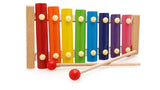 Baby Toys Xylophone Educational Toy Wooden Eight-Notes Frame Style Musical Toys Toddler Kids Children 2 to 4 years old