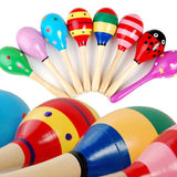 Colorful Wooden Maracas