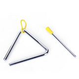 1pc new 4 Inch Triangle Orff Musical Instruments